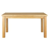 Furniture: Oakland Oak – 900 x900 Dining Table – Natural