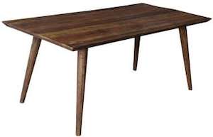 RECLAIMED ELM DINING TABLE OLD ELM – Large