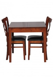 Kingston 800 Sq Ext Dining Table Teak