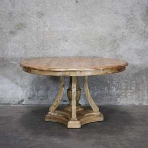 Palais Round Oak Dining Table – 140cm