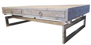 Pioneer Coffee Table – Reclaimed Elm