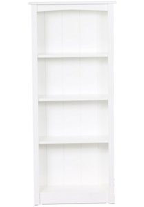 SC-15X6-24-WH Scrubby Creek 15 6 24D Bookcase-White