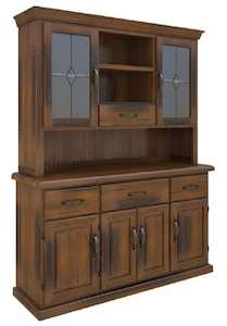 Jamaica 3 Drw Hutch Buffet