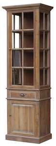 Furniture: Old Pine Slim Cabinet