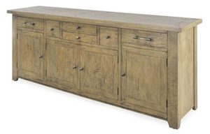 Bosquet 4 Door & 6 Drawer Buffet Light