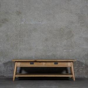 Furniture: Vaasa Oak Coffee Table – 2 Drawer