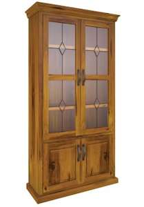 American Rustic Display Cabinet