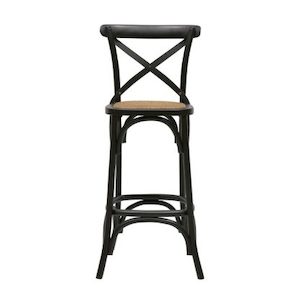 Bentwood Barstool – Black