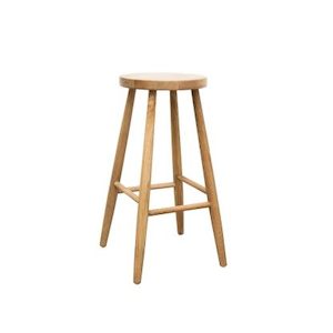 Vaasa Oak Barstool – 65cm, Natural