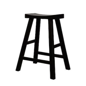 Parq Barstool Rectangle – Black