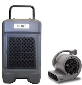 Winter Special – 2 x 85L dehumidifiers plus 2 x Air movers for 4 days