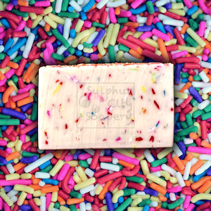 Party Popper scented soap.