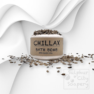 Soap manufacturing: Chillax bath bomb