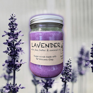 Lavender sugar scrub