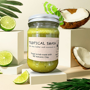 Tropical smash scented sugar scrub