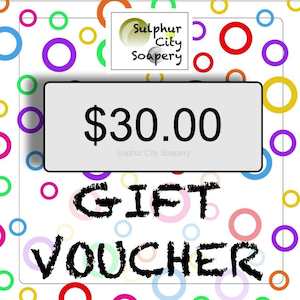 Sulphur City Soapery Gift Card, $30.00