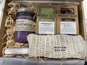 Soap manufacturing: Self care gift box