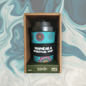 Mandala, eco-to-go cup.