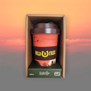 Wild and free, eco-to-go cup.