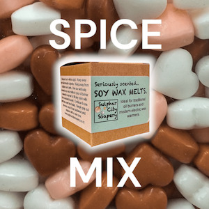 Aroma - spice mix, soy wax melts.