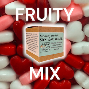 Aroma - fruity mix, soy wax melts.