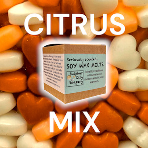 Aroma - citrus mix, soy wax melts.