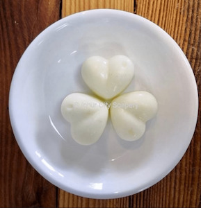 Soap manufacturing: Lime and Basil scented soy melts