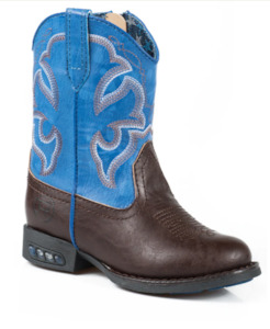 Ariat: Roper Toddler Lightning Boot Blue