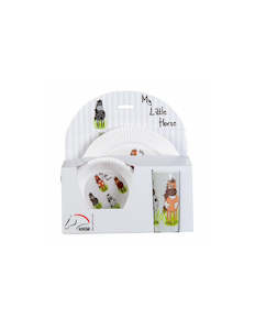 HKM Little Horses Breakfast Set