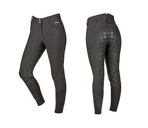 Dublin High Rise Power Full Seat Gel Print Breeches