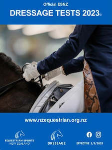 Competition Accessories: 2023 Dressage Test Book