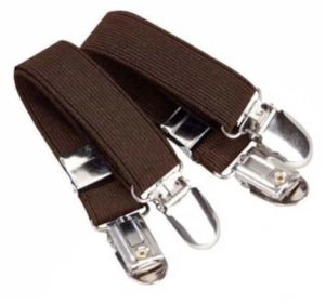 Competition Accessories: Brown Jodhpur Clips