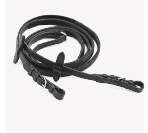 Bridles Accessories: Premier Equine Stefano Rubber Reins