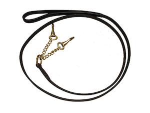 Collegiate Leather Two Chain Lead