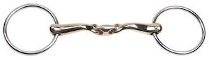 Zilco Curved Gold Training Snaffle