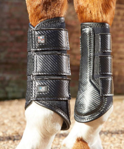 Boots Bandages: Premier Equine Carbon Air-Tech Single Locking Brushing Boots