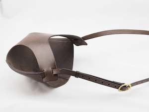 Headcollar Accessories: SG Leather Muzzle