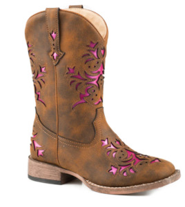 Roper Lola Big Kids Western Boot