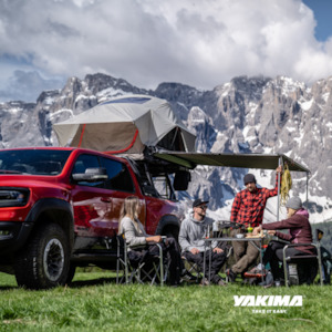 Ski Board Transport Racks: Yakima OverNOut LG Awning 2.5m x 2.5m