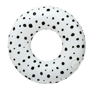 Bubbles Oversized Pool Tube- White