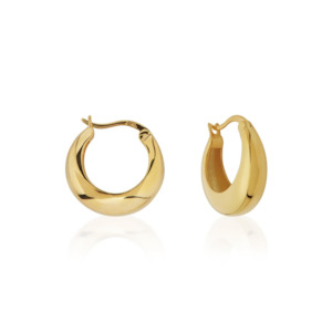 Saint Valentine Positano Hoops - Gold