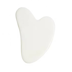 Gua Sha Facial Sculpting Tool - White Jade