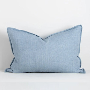 Baya Arcadia Linen Cushion - Chambray