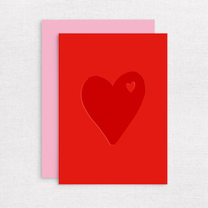 Inker Tinker - Mini Card - Love Heart