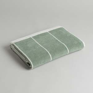 BAINA Bethell Bath Towel - Sage/Chalk