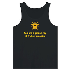 Golden Ray Of Sunshine - Tank Top Sundream Studios