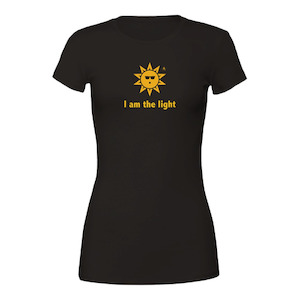 I Am The Light Womens Tee (Premium Crewneck T-shirt) Sundream Studios