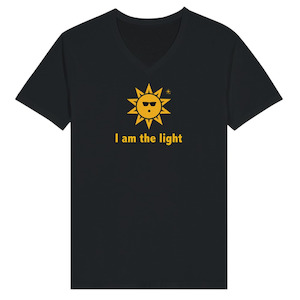 I Am The Light Mens Tee (Premium Unisex V-Neck) Sundream Studios