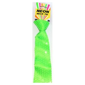 Clothing & Footwear: Neon Neck Tie - Green