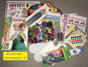 Arts & Crafts Colouring Pack - B - Sunset Coast Creations